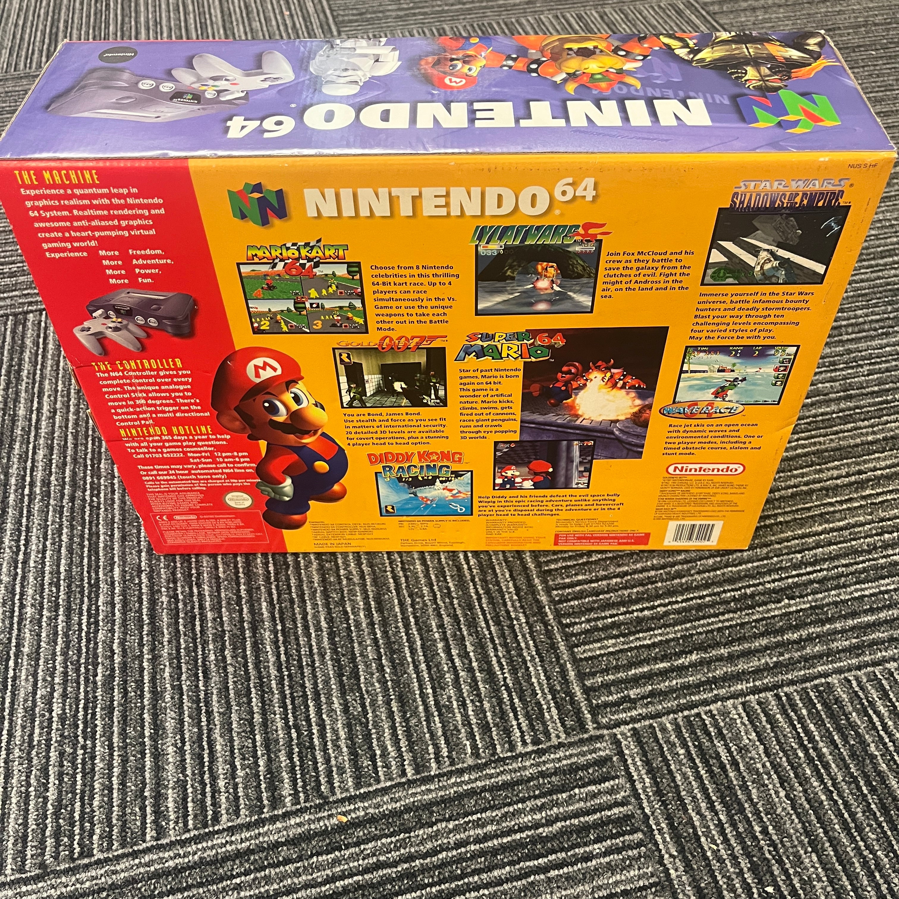 Nintendo 64 N64 Console boxed Nintendo 64 N64 Console boxed